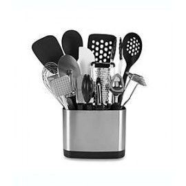Set de utensilios de cocina de acero inoxidable OXO Good Grips®, 15 piezas