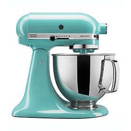 Batidora de pedestal KitchenAid® Artisan® Tilt-Head color aqua