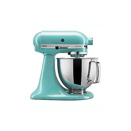 Batidora de pedestal KitchenAid® Artisan® Tilt-Head color aqua