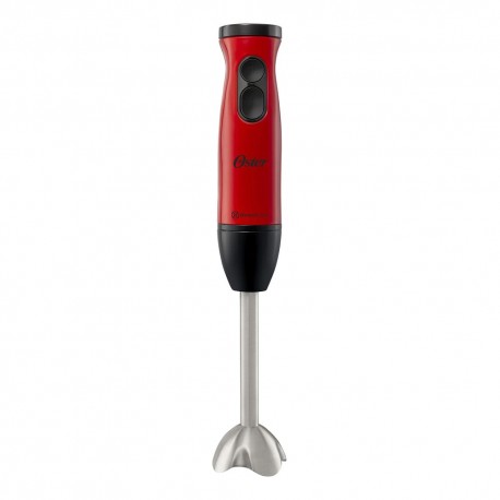 Batidora de inmersión Oster® Quad Blade color rojo