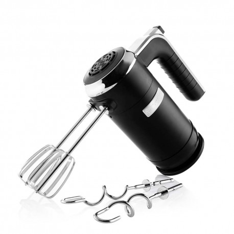 Batidora de mano Westinghouse® Retro Series color negro mate