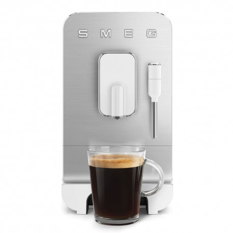 Cafetera con molino Smeg™ Espresso Superautomática color blanco