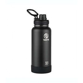 Botella de acero inoxidable Takeya® Actives de 946.35 mL color ónix