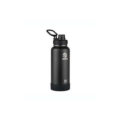 Botella de acero inoxidable Takeya® Actives de 946.35 mL color ónix