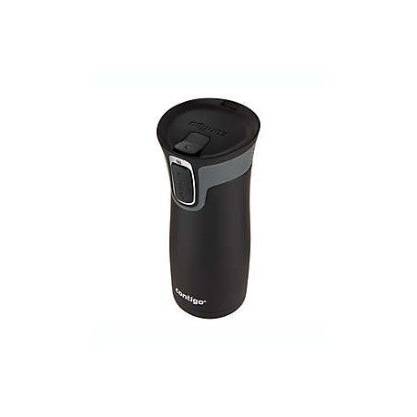 Termo de acero inoxidable Contigo® West Loop de 473.17 mL color negro mate