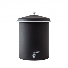 Filtro de agua Ecofiltro® de peltre de 27 L color negro