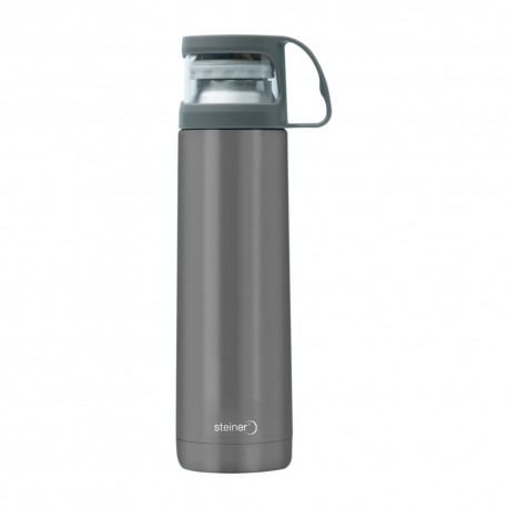 Termo de acero inoxidable Steiner™ color gris