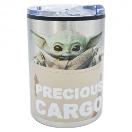 Termo de acero inoxidable Fun Kids™ Baby Yoda