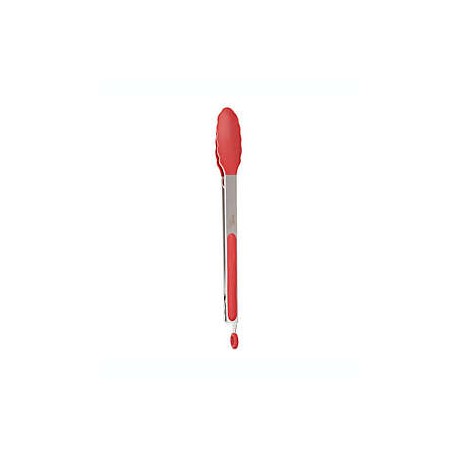 Pinzas Our Table™ con puntas de silicona, color rojo