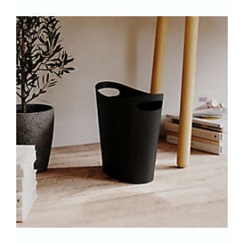 Bote de basura de polipropileno Simply Essential™ color negro