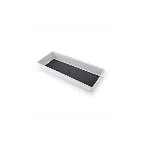 Organizador para cajones Simply Essential™ de 15.24 x 38.1 cm color gris