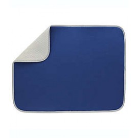 Tapete escurridor XG de microfibra Simply Essential™ color azul marino