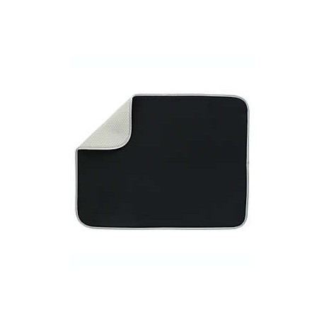 Tapete escurridor XG de microfibra Simply Essential™ Dual color negro