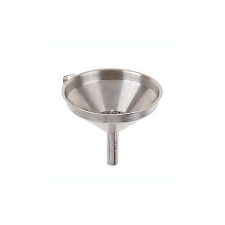 Embudo de acero inoxidable Our Table™ con colador