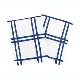 Trapos de cocina Our Table™ a cuadros color azul