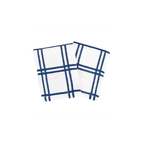Trapos de cocina Our Table™ a cuadros color azul