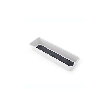 Organizador para cajones Simply Essential™ de 7.62 x 30.48 cm color gris