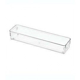 Organizador de cajón Squared Away™ de 30.48 x 7.62 cm transparente