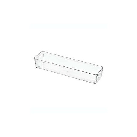 Organizador de cajón Squared Away™ de 30.48 x 7.62 cm transparente