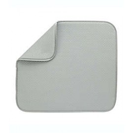 Tapete escurridor de microfibra Simply Essential™ Starburst color gris