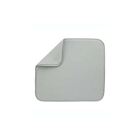 Tapete escurridor de microfibra Simply Essential™ Starburst color gris