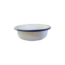 Tazón multiusos de peltre Bisa™ color blanco