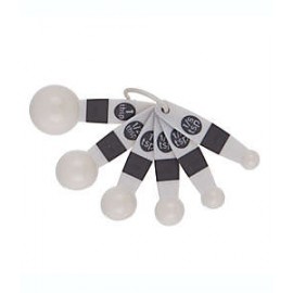 Cucharas medidoras Simply Essential™ color gris