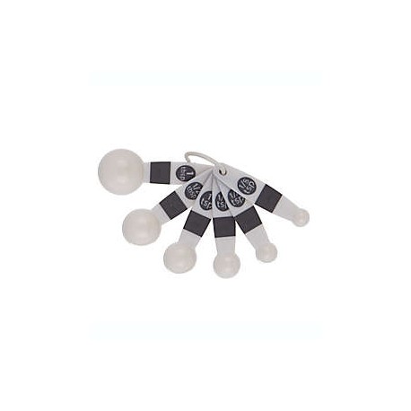 Cucharas medidoras Simply Essential™ color gris