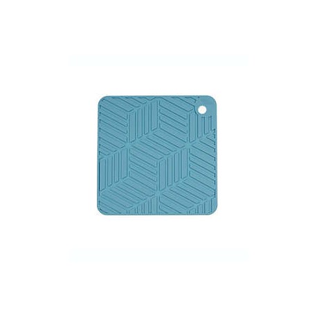 Salvamanteles de silicona Our Table™ color azul