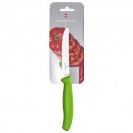 Cuchillo para verduras de acero inoxidable Victorinox® Swiss color verde