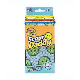 Fibras Malla ArmorTec Scour Daddy® Scrub Daddy®, 3 pzas