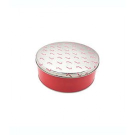 Caja para galletas de lata H for Happy™ con diseño navideño