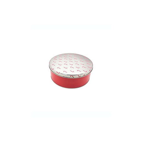 Caja para galletas de lata H for Happy™ con diseño navideño