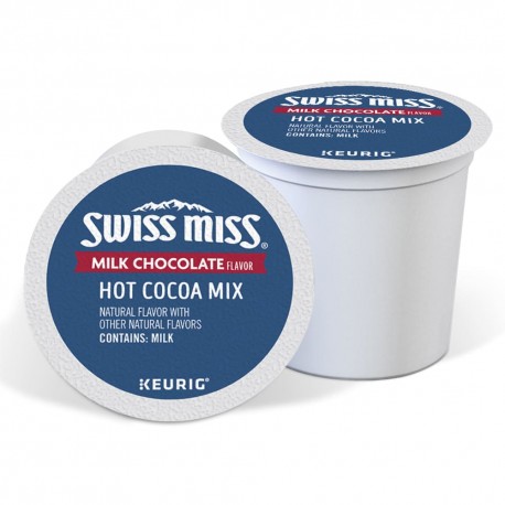 Cápsulas de chocolate con leche Keurig® Swiss Miss®