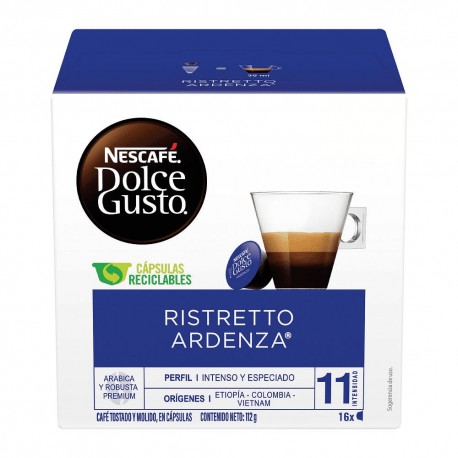 Cápsulas de café Ristretto Ardenza Nescafé® Dolce Gusto®, 16 piezas