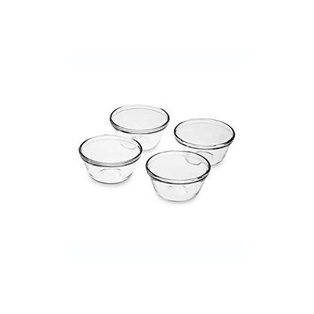 Moldes para postres de vidrio Anchor Hocking®, Set de 4