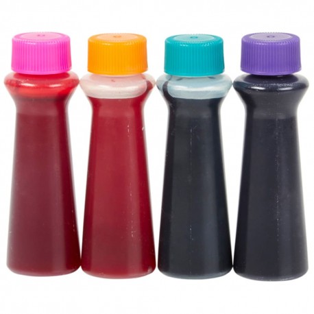 Set de colorantes alimentarios en gel de jarabe de maíz Wilton® color neón, 4 piezas
