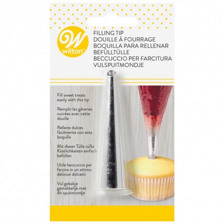 Boquilla para rellenar de acero inoxidable Wilton® punta Bismark