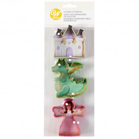 Set de cortadores de galletas de acero Wilton® de fantasía, 3 piezas