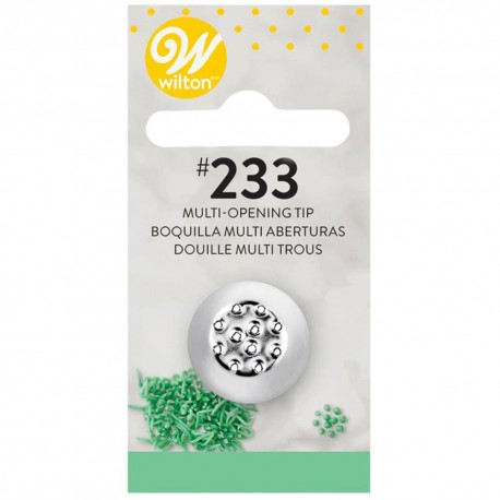 Boquilla con multi aberturas de acero inoxidable Wilton®