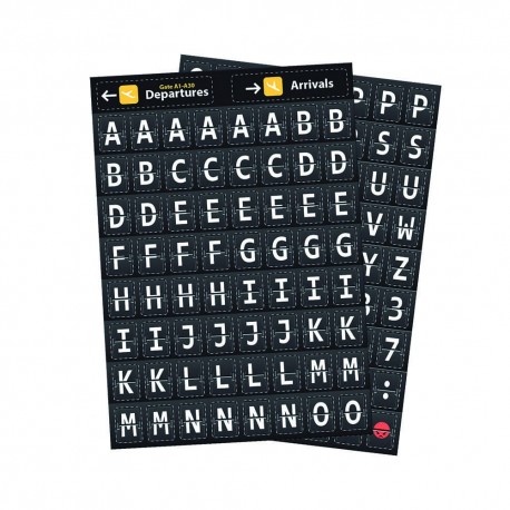 Imanes para refrigerador Legami™ Something to Write Airport