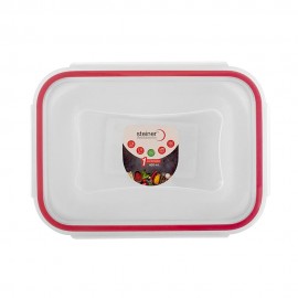 Contenedor rectangular de alimentos de plástico Steiner® de 400 mL