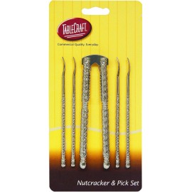 Set de cascanueces de zinc, Set de 5 pzas