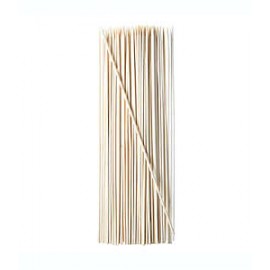 Brochetas desechables Simply Essential™ de bambú, 75 piezas