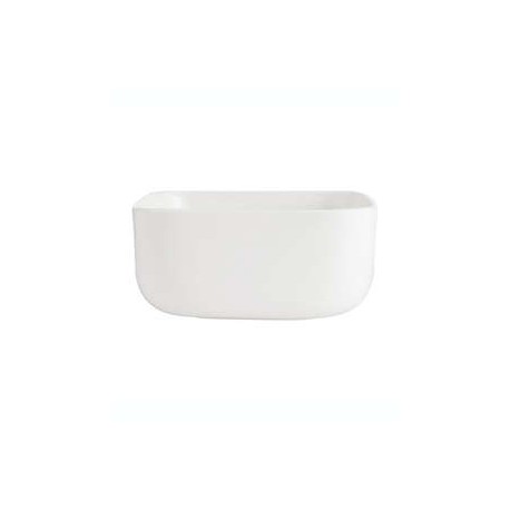 Plato hondo cuadrado Our Table™ Sawyer Soft color blanco