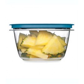 Contenedor de alimentos de plástico Rubbermaid® Flex & Seal™ con tapa Easy Find, 14 tz