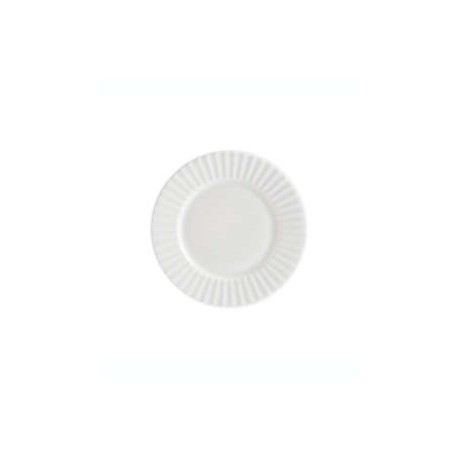 Plato para ensalada Our Table™ Sawyer acanalado color blanco