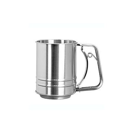 Cernidor de acero inoxidable Our Table™ con capacidad de 3 tazas