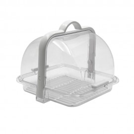 Mini panera de policarbonato Makom home® color transparente