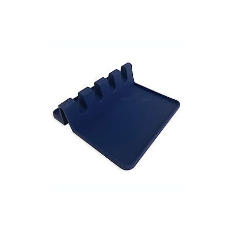 Portacucharas de silicona Our Table™ color azul
